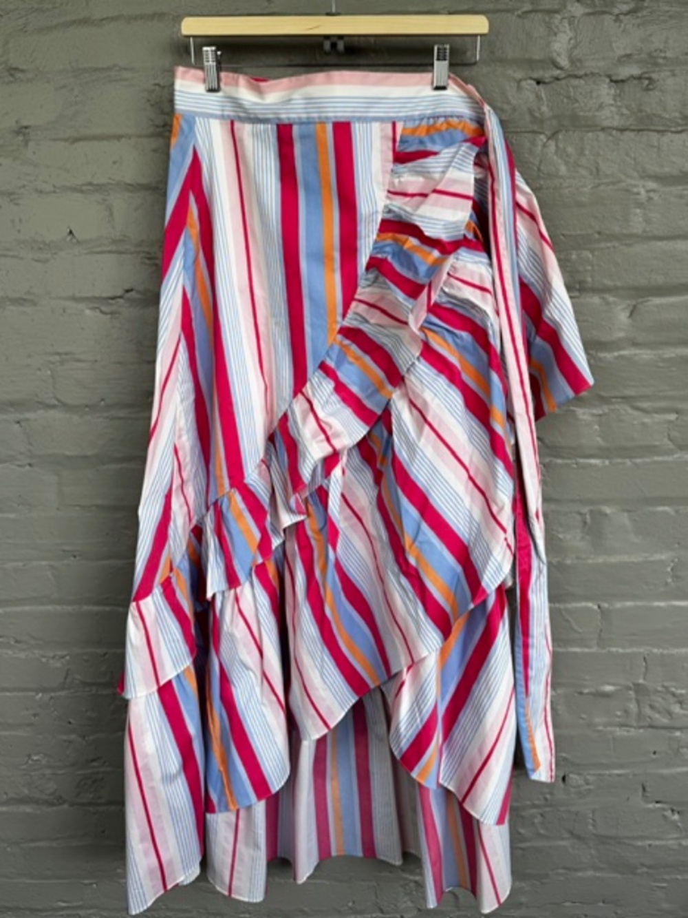 NY & Co. Wrap Skirt - Colorful Stripes
